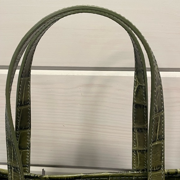 Roberto Cavalli moss green tote - purse NWT - Picture 9 of 15